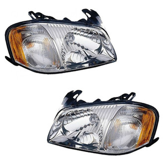 TRQ® - Driver and Passenger Side Replacement Headlights