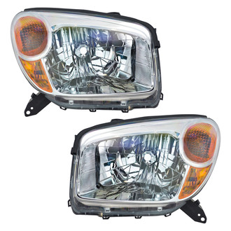 TRQ® - Driver and Passenger Side Replacement Headlights