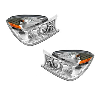 TRQ® - Driver and Passenger Side Replacement Headlights