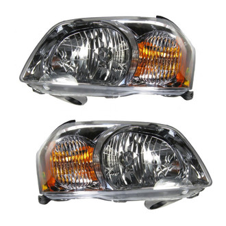TRQ® - Driver and Passenger Side Replacement Headlights