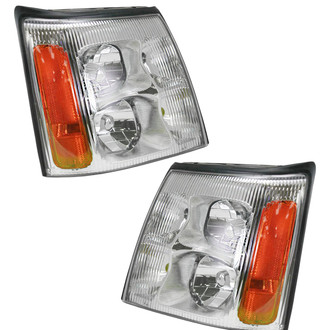TRQ® - Driver and Passenger Side Replacement Headlights