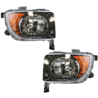 TRQ® - Driver and Passenger Side Replacement Headlights