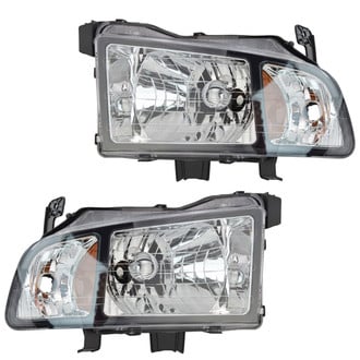 TRQ® - Driver and Passenger Side Replacement Headlights