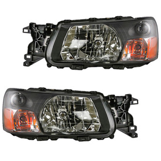 TRQ® - Driver and Passenger Side Replacement Headlights