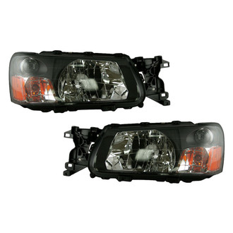 TRQ® - Driver and Passenger Side Replacement Headlights