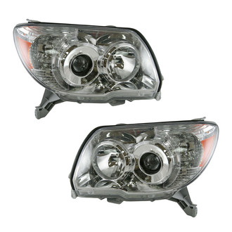 TRQ® - Driver and Passenger Side Replacement Headlights
