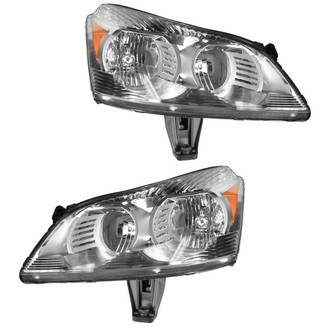 TRQ® - Driver and Passenger Side Replacement Headlight