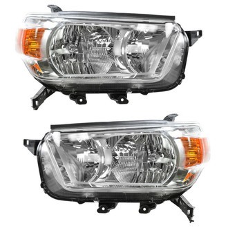 TRQ® - Driver and Passenger Side Replacement Headlights
