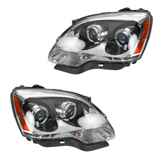 TRQ® - Driver and Passenger Side Replacement Headlights