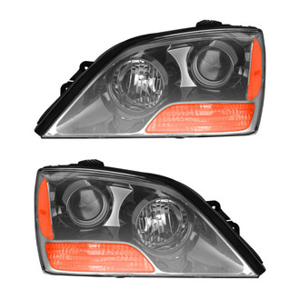 TRQ® - Driver and Passenger Side Replacement Headlights