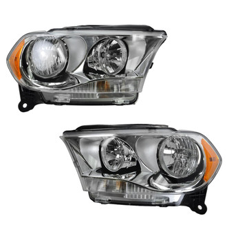 TRQ® - Driver and Passenger Side Replacement Headlights