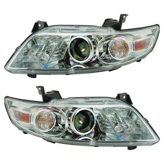 TRQ® - Driver and Passenger Side Replacement Headlights
