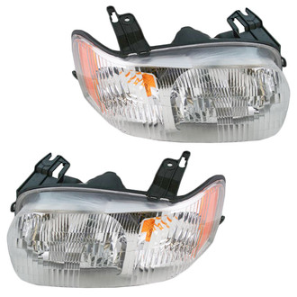 TRQ® - Driver and Passenger Side Replacement Headlights