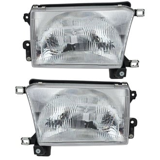 TRQ® - Driver and Passenger Side Replacement Headlights