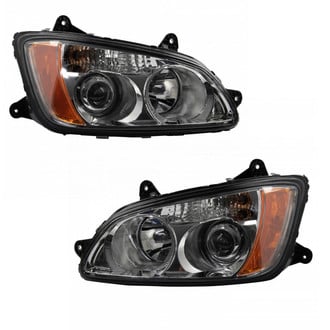 TRQ® - Driver and Passenger Side Replacement Headlights