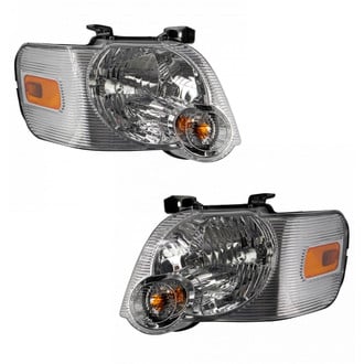 TRQ® - Driver and Passenger Side Replacement Headlights