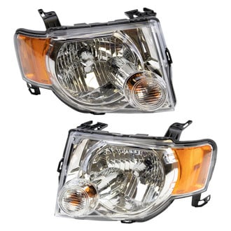 TRQ® - Driver and Passenger Side Replacement Headlights