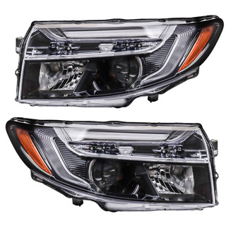 TRQ® - Driver and Passenger Side Replacement Headlights