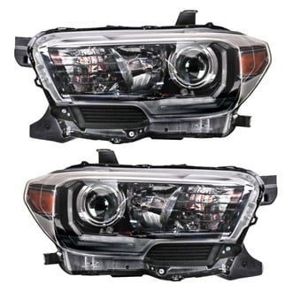 TRQ® - Driver and Passenger Side Replacement Headlights