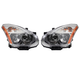 TRQ® - Driver and Passenger Side Replacement Headlights
