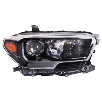 TRQ® - Passenger Side Replacement Headlight