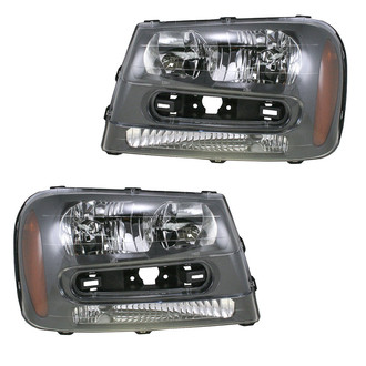 TRQ® - Driver and Passenger Side Replacement Headlights