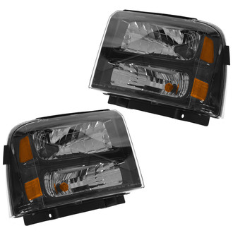 TRQ® - Driver and Passenger Side Replacement Headlights