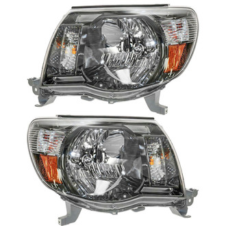 TRQ® - Driver and Passenger Side Replacement Headlights