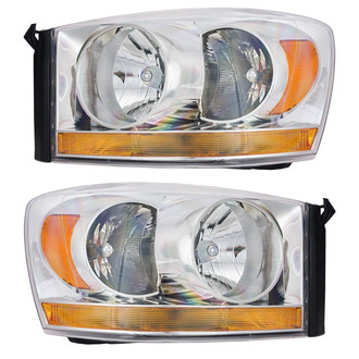 TRQ® - Driver and Passenger Side Replacement Headlights