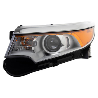TRQ® - Driver Side Replacement Headlight