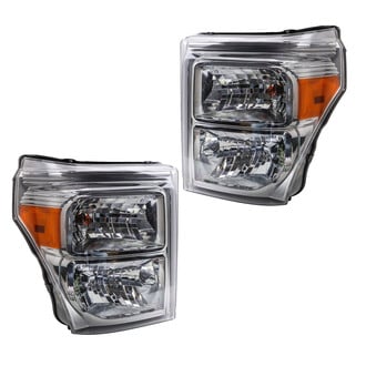 TRQ® - Driver and Passenger Side Replacement Headlights