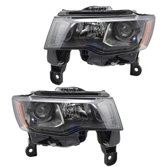 TRQ® - Driver and Passenger Side Replacement Headlights