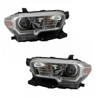 TRQ® - Driver and Passenger Side Replacement Headlights