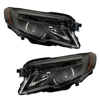 TRQ® - Driver and Passenger Side Replacement Headlights