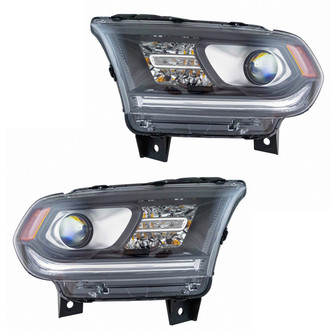 TRQ® - Driver and Passenger Side Replacement Headlights