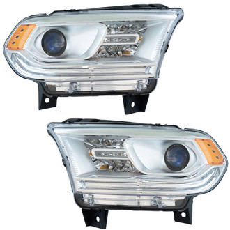 TRQ® - Driver and Passenger Side Replacement Headlights