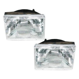 TRQ® - Driver and Passenger Side Replacement Headlights