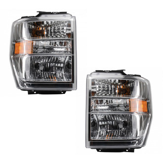 TRQ® - Driver and Passenger Side Replacement Headlights