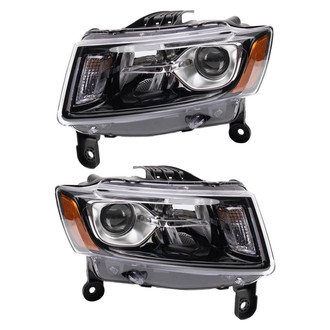 TRQ® - Driver and Passenger Side Replacement Headlights
