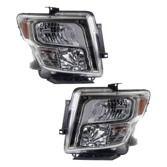 TRQ® - Driver and Passenger Side Replacement Headlights