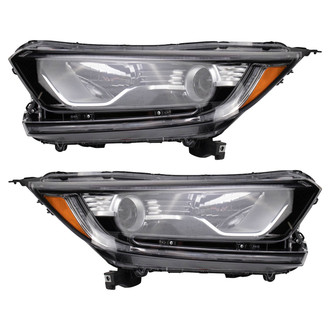 TRQ® - Driver and Passenger Side Replacement Headlights