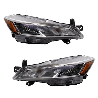 TRQ® - Driver and Passenger Side Replacement Headlights