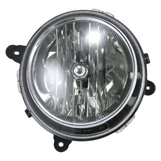 TRQ® - Passenger Side Replacement Headlight