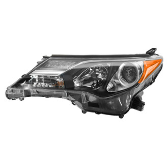 TRQ® - Driver Side Replacement Headlight