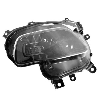 TRQ® - Driver Side Replacement Headlight