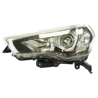 TRQ® - Driver Side Replacement Headlight