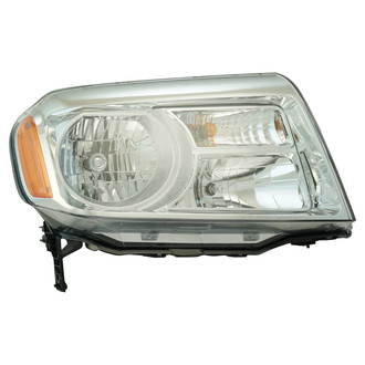 TRQ® - Passenger Side Replacement Headlight