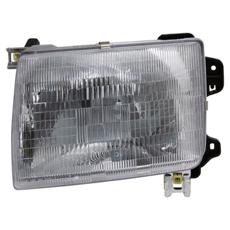TRQ® - Driver Side Replacement Headlight