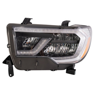 TRQ® - Driver Side Replacement Headlight