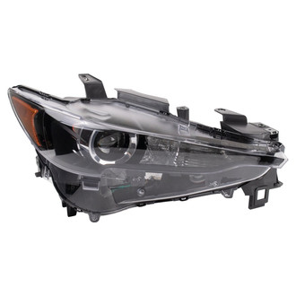 TRQ® - Passenger Side Replacement Headlight